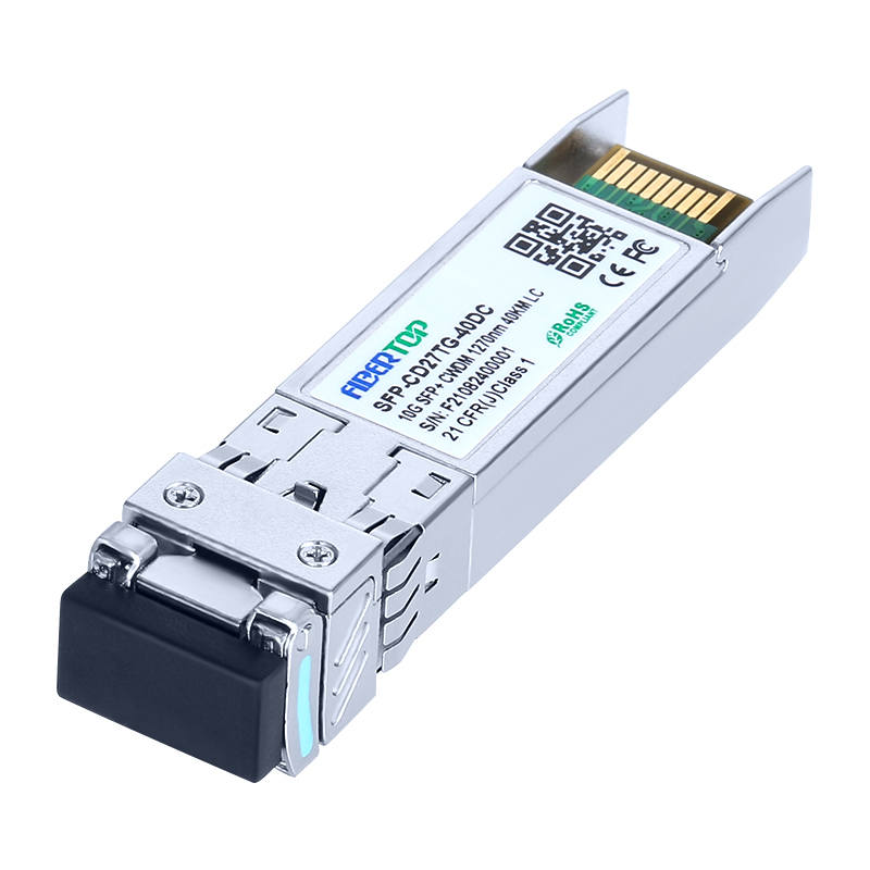 Brocade® 10G-SFPP-LR-CW31 兼容 10GBase-CWDM SFP+ 收发器 SMF 1310nm 40km LC DOM