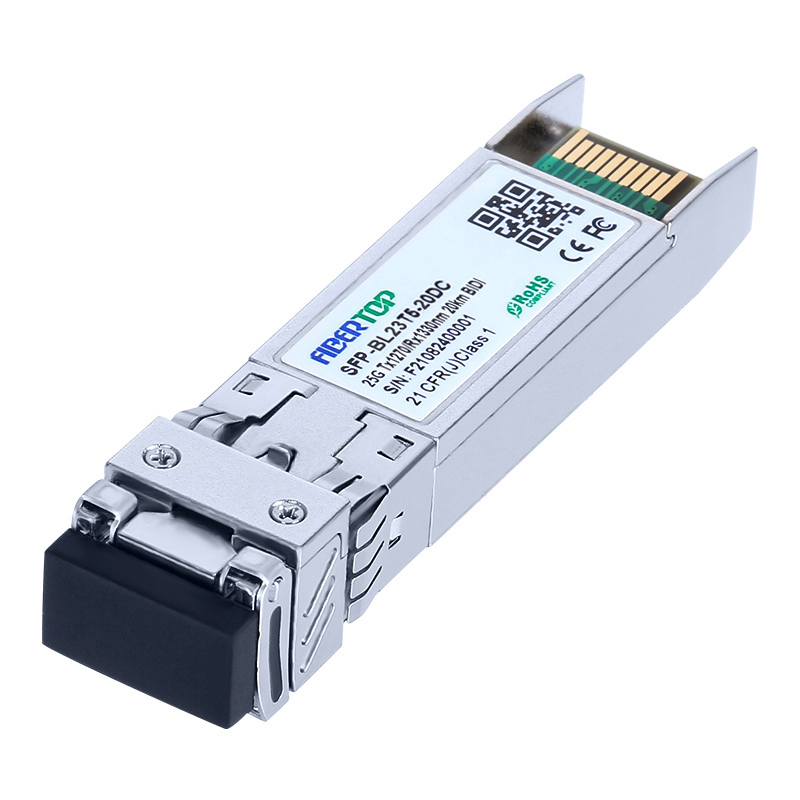 Juniper Networks® SFP28-25G-BX Compatible 25G BIDI 20km SFP28 Transceiver  Module SMF 1270nm Tx/1330nm Rx Single LC DOM
