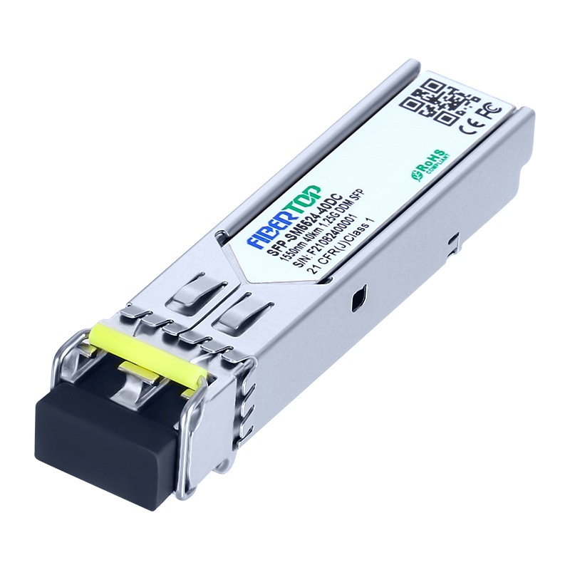 Cisco® GLC-EX-SM1550-40 兼容 1000Base-EX SFP 收发器 SMF 1550nm 40km LC DOM