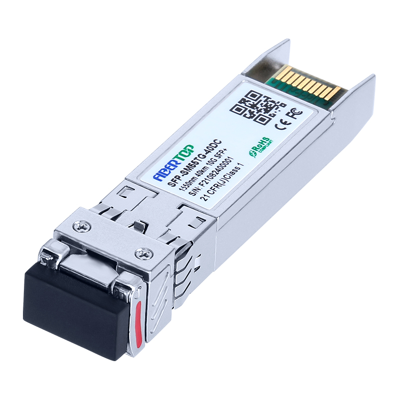 Mellanox 兼容 10GBase-ER SFP+ 收发器 SMF 1550nm 40km LC DOM