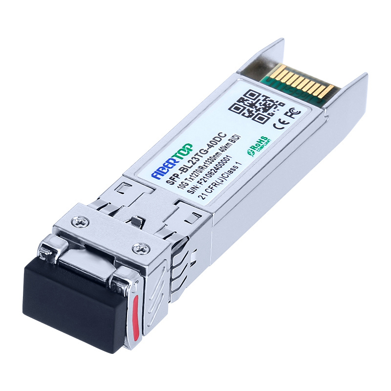 MikroTik S+23LC40D Compatible 10G BiDi SFP+ 1270nm-TX/1330nm-RX 40km Transceiver