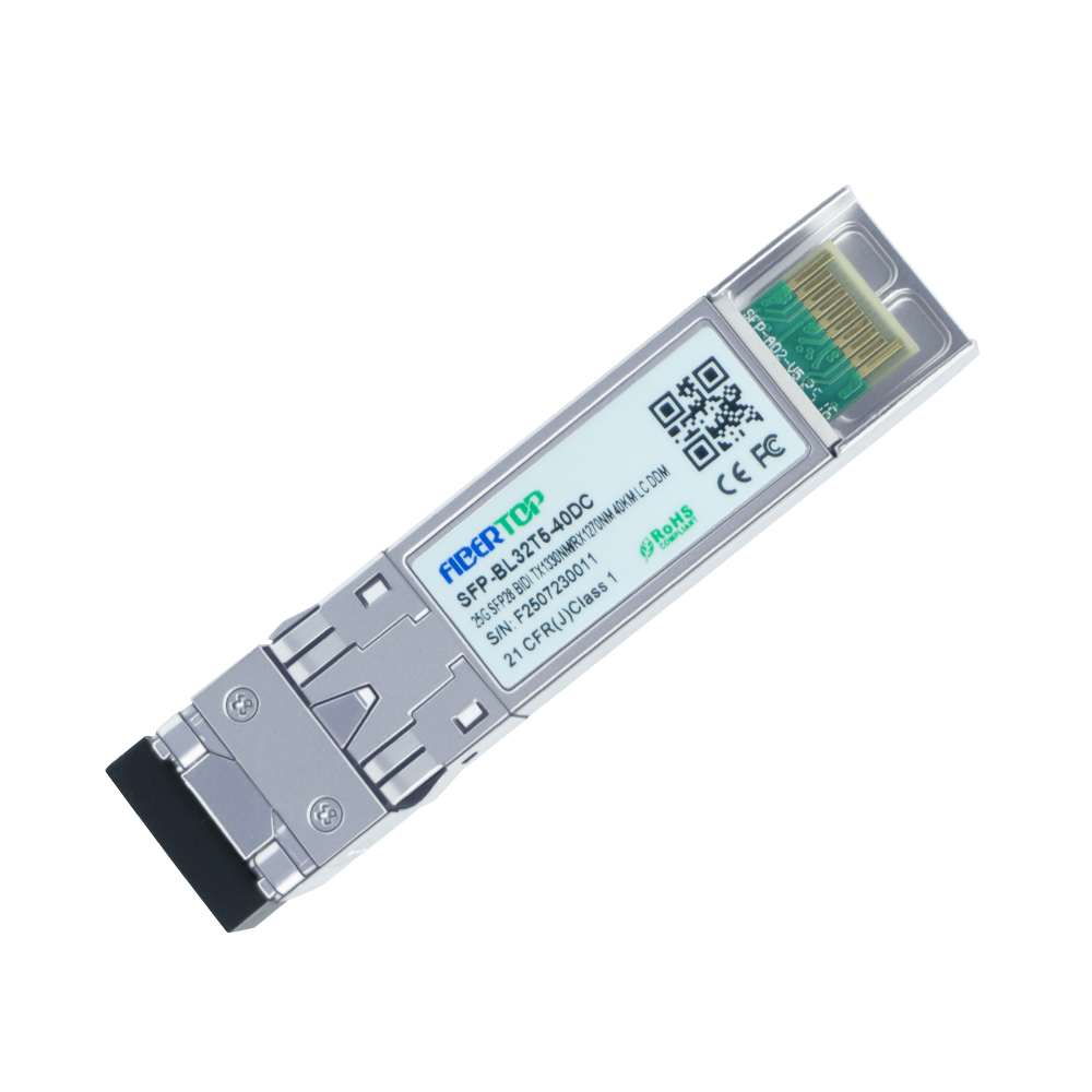 SFP28 25G BIDI 60km Tx1330nm/Rx1270nm Transceiver
